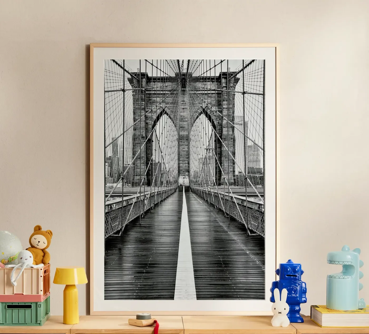 Brooklyn Bridge poster by METROPOLIS