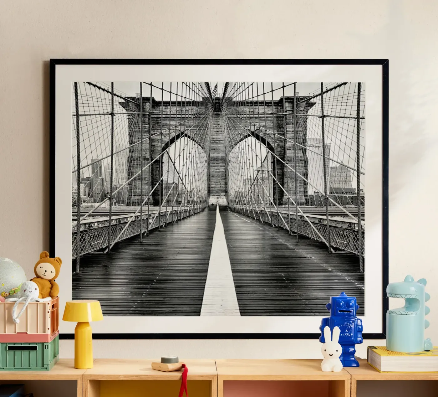 Brooklyn Bridge poster by METROPOLIS