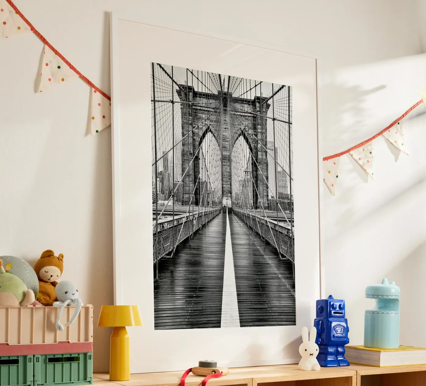 Brooklyn Bridge poster by METROPOLIS