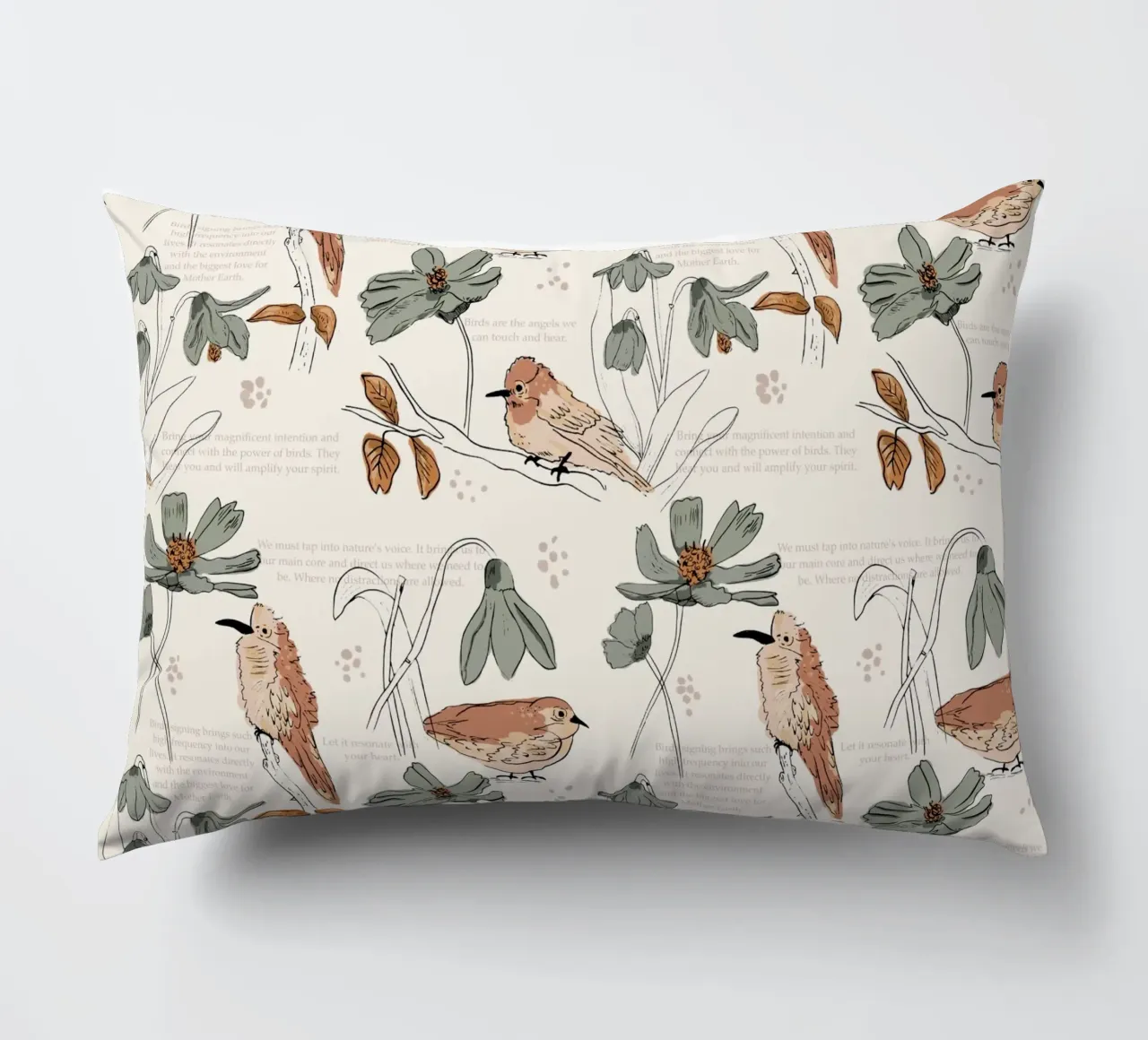 Bohemian Birds cuscino da Studio Wida