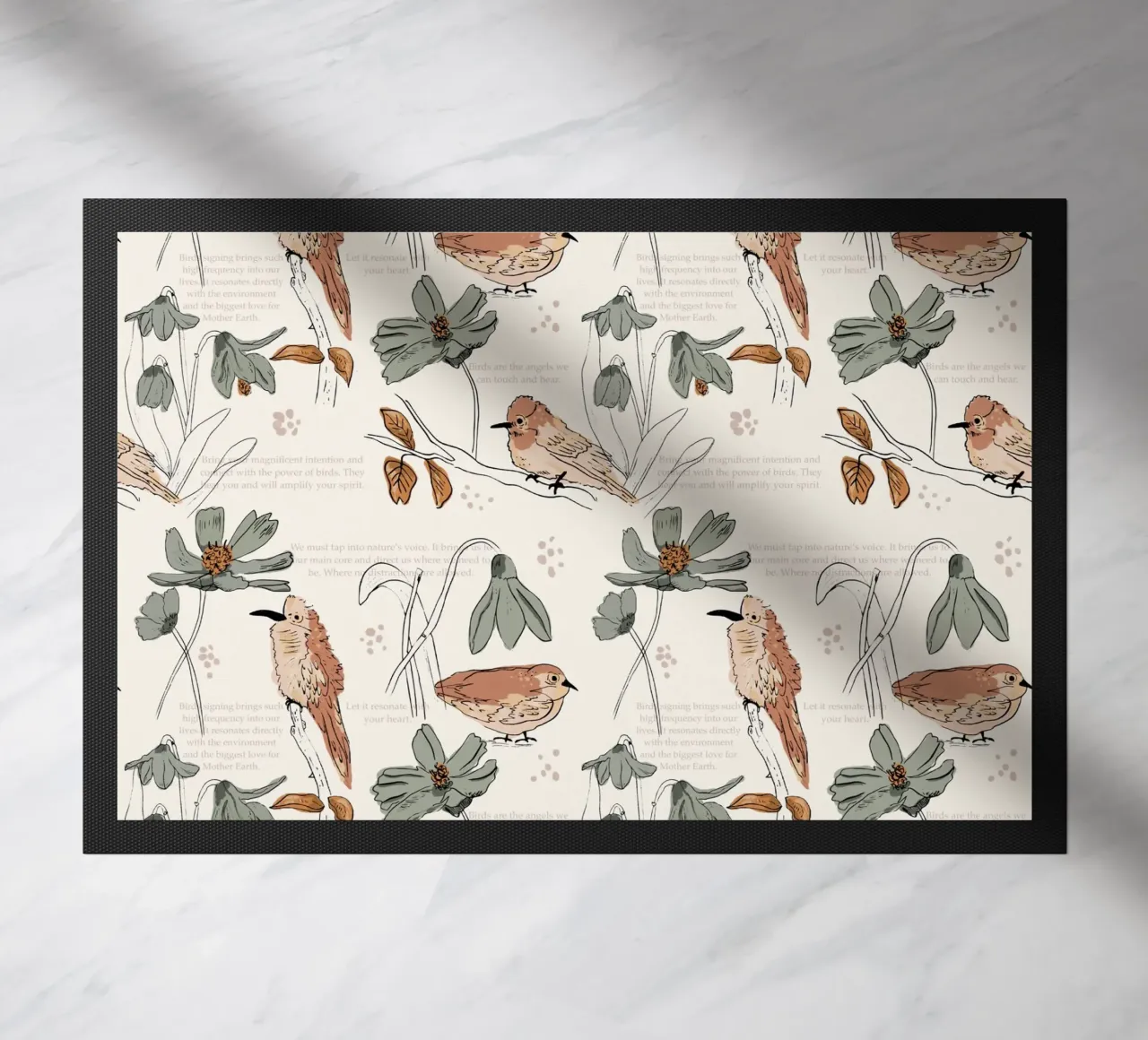 Bohemian Birds zerbino da Studio Wida