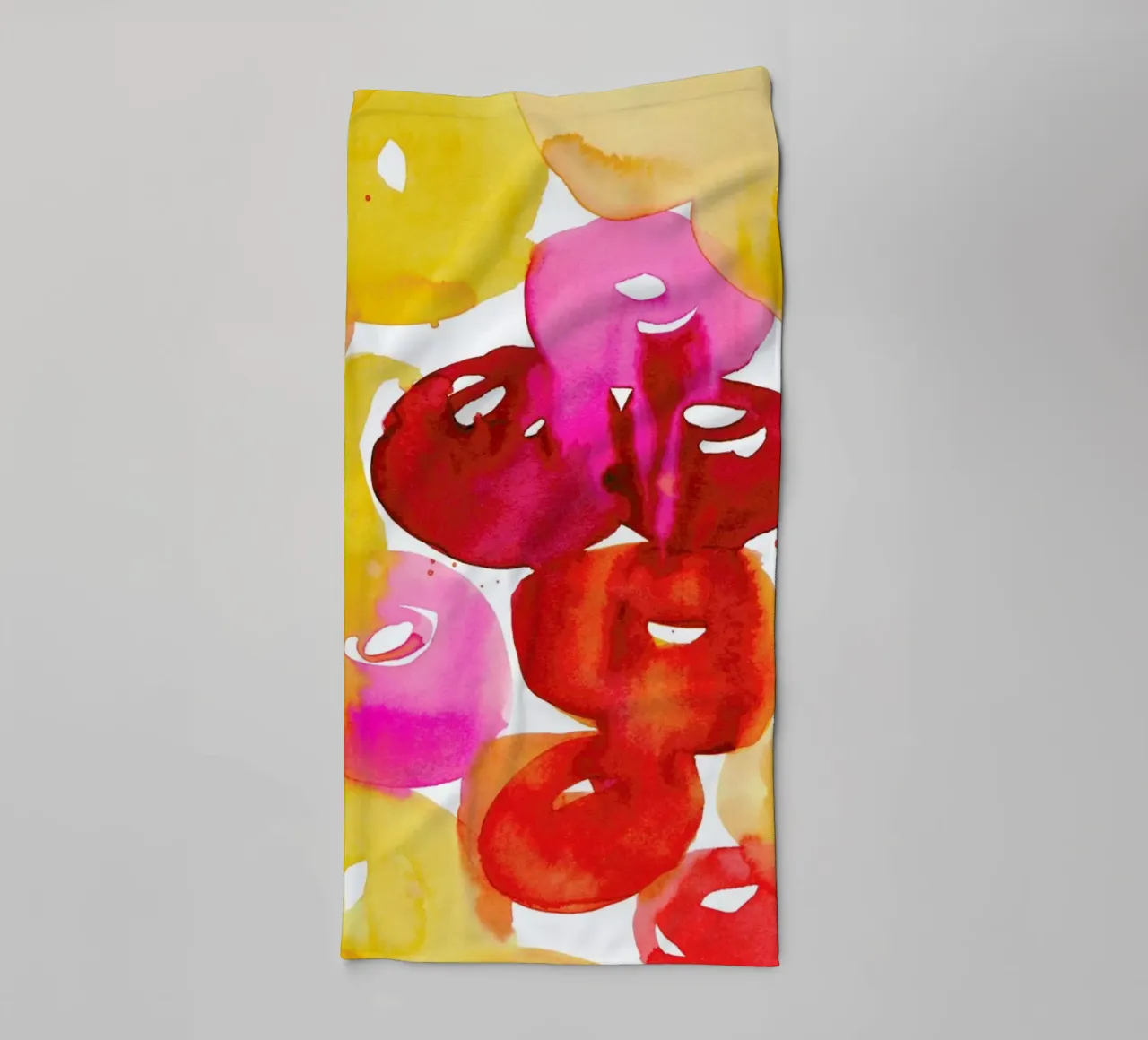 Buttercup towel by Ekaterina Koroleva