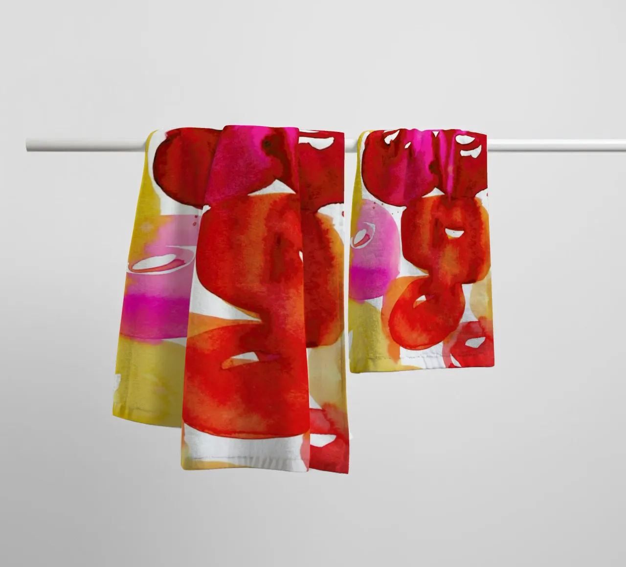 Buttercup towel by Ekaterina Koroleva