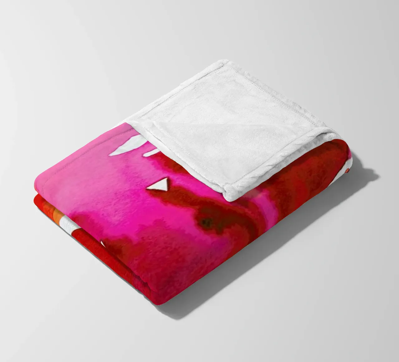 Buttercup fleece blanket by Ekaterina Koroleva