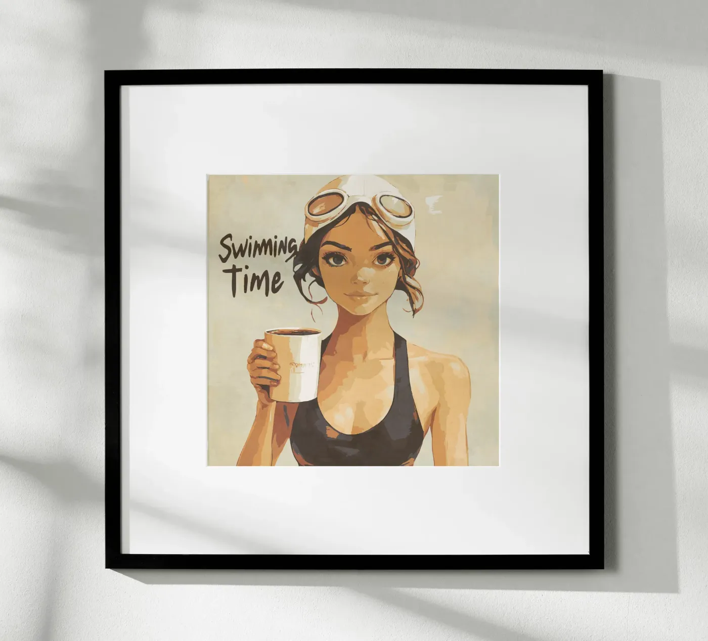 Time to dive poster by LaylaOzFun