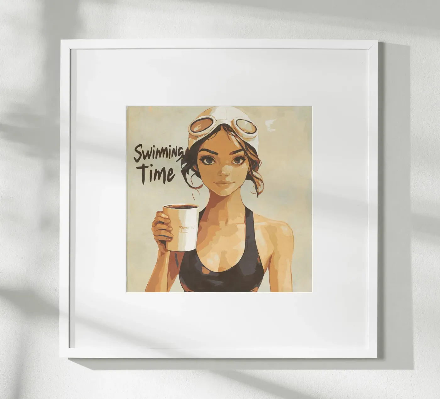 Time to dive poster by LaylaOzFun