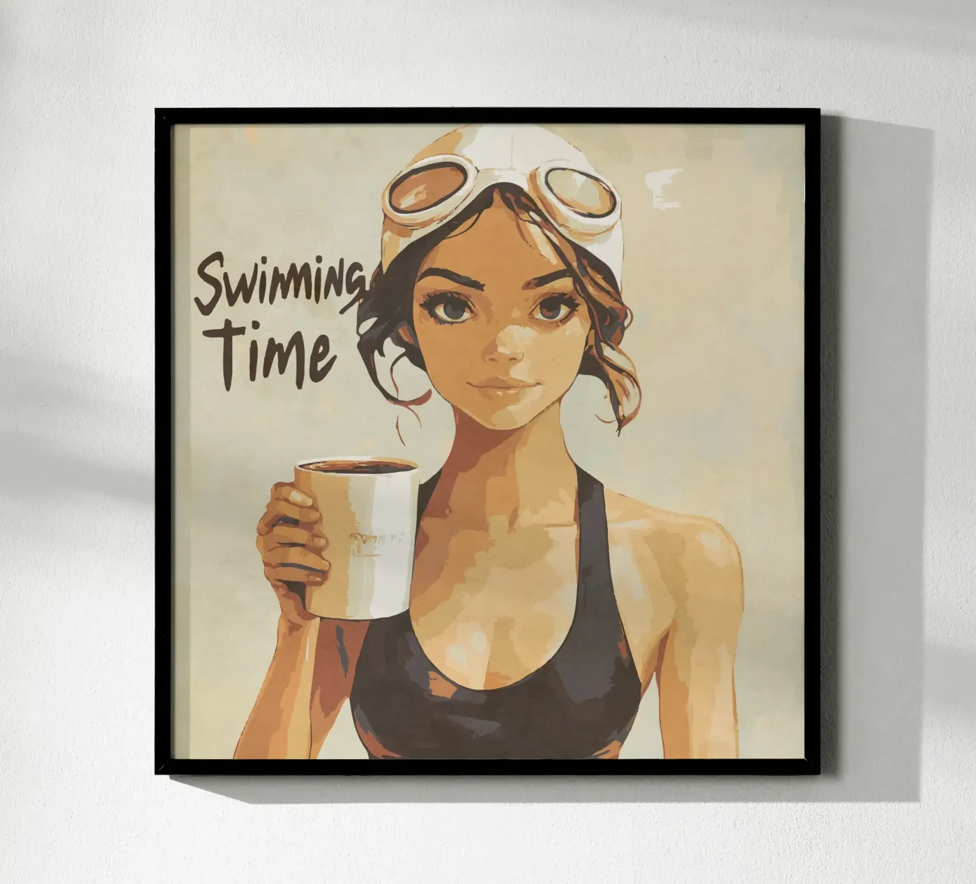 Time to dive poster by LaylaOzFun
