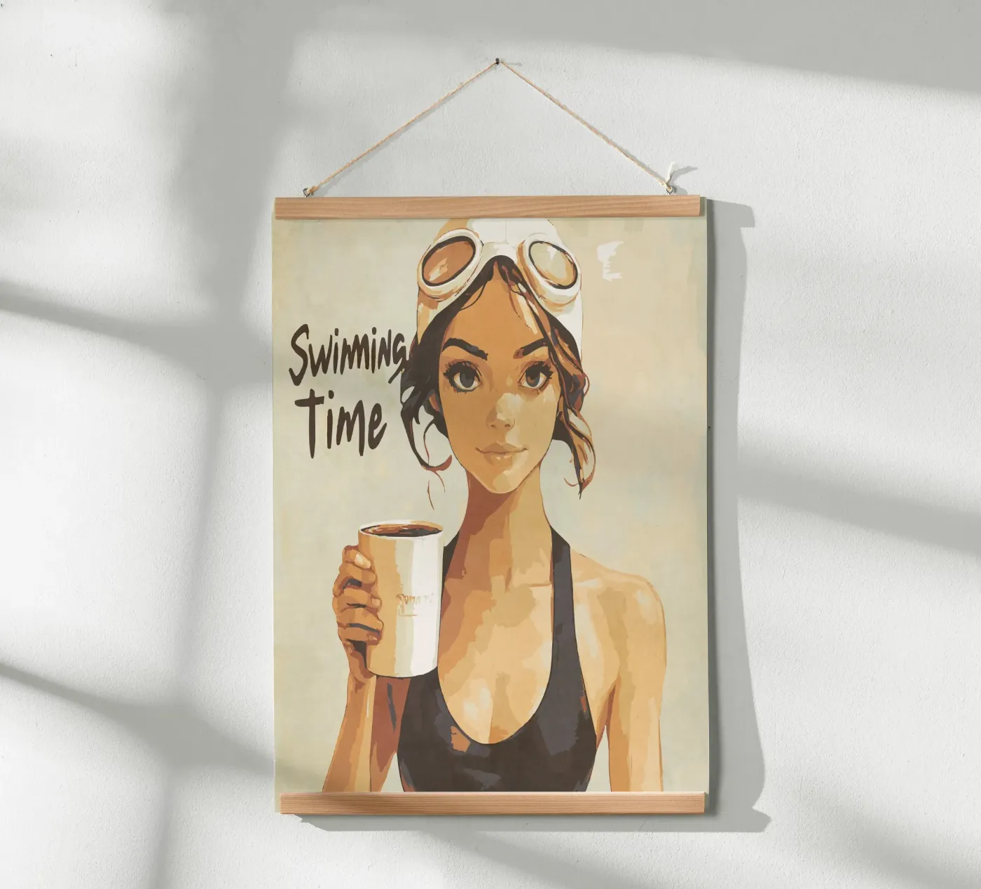 Time to dive poster by LaylaOzFun