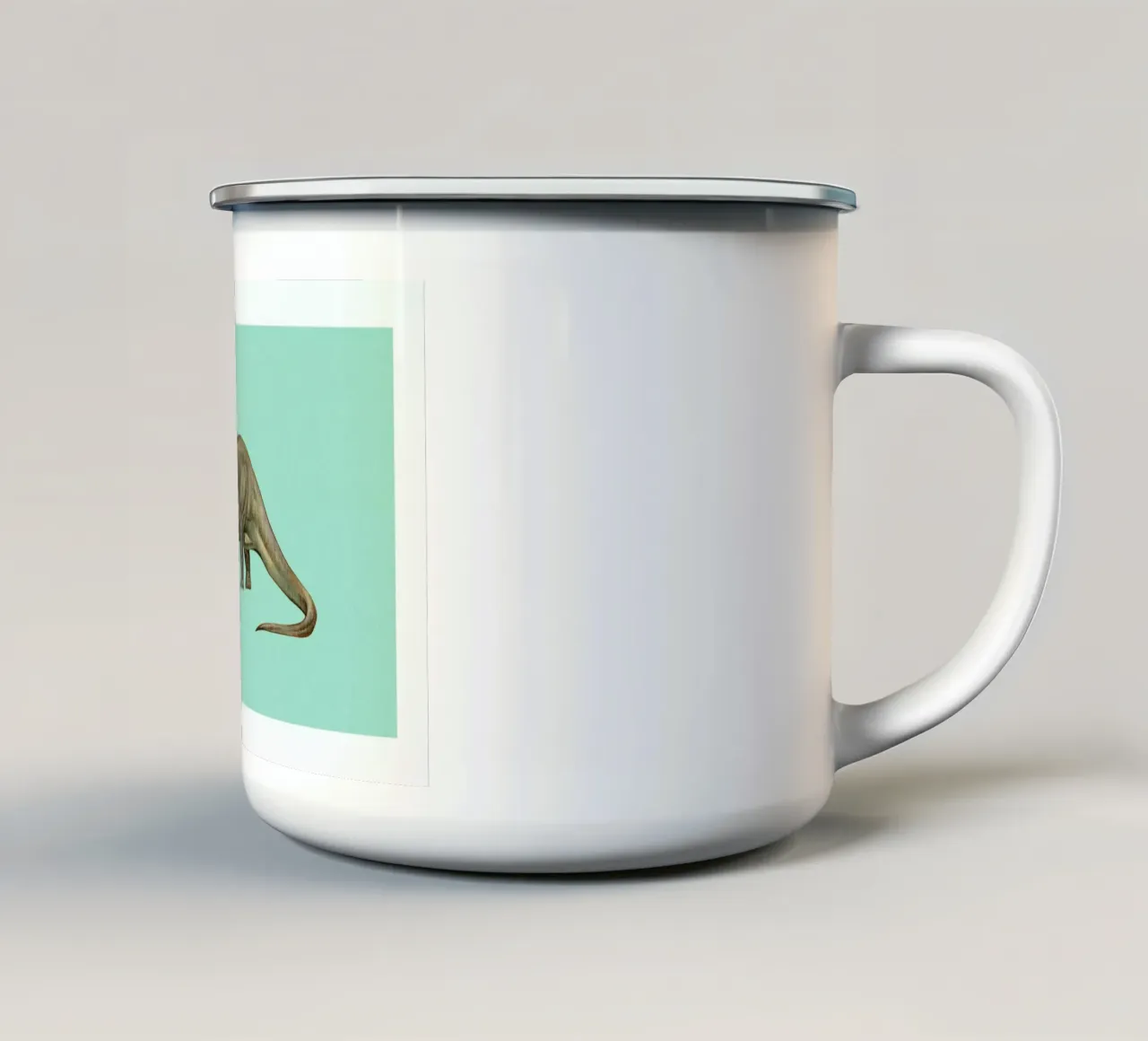 Diplodocus tazza in smalto da Flora & Fauna