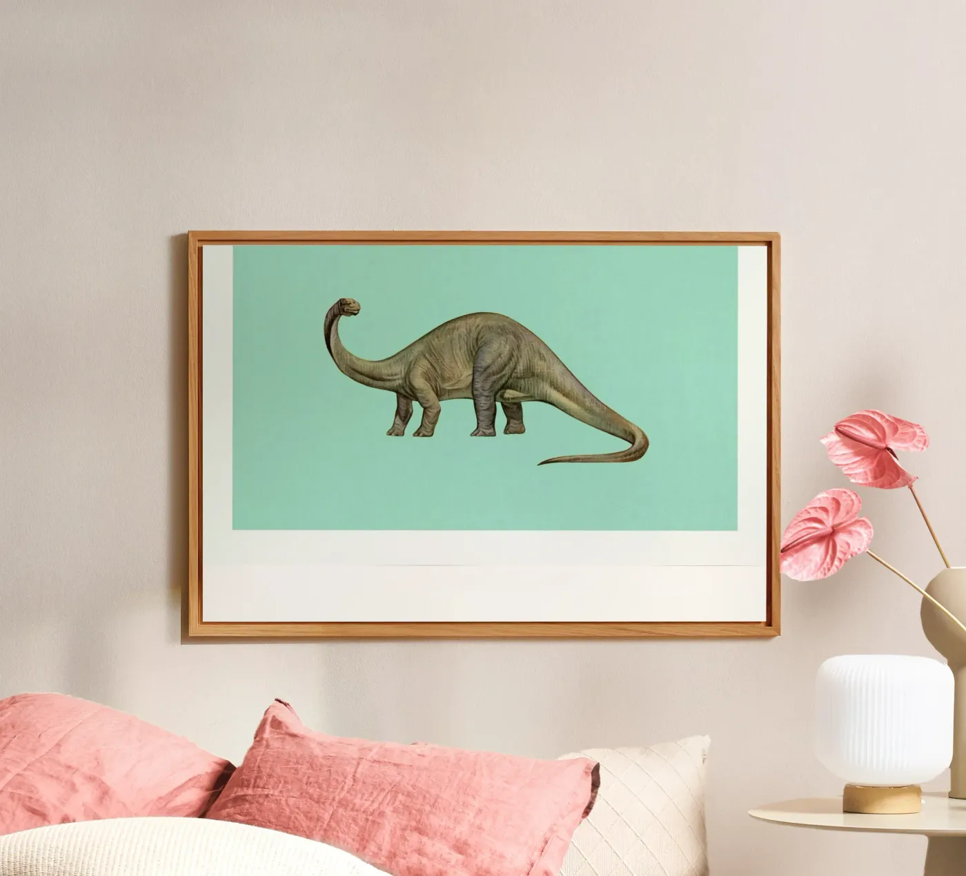 Diplodocus alluminio dibond da Flora & Fauna