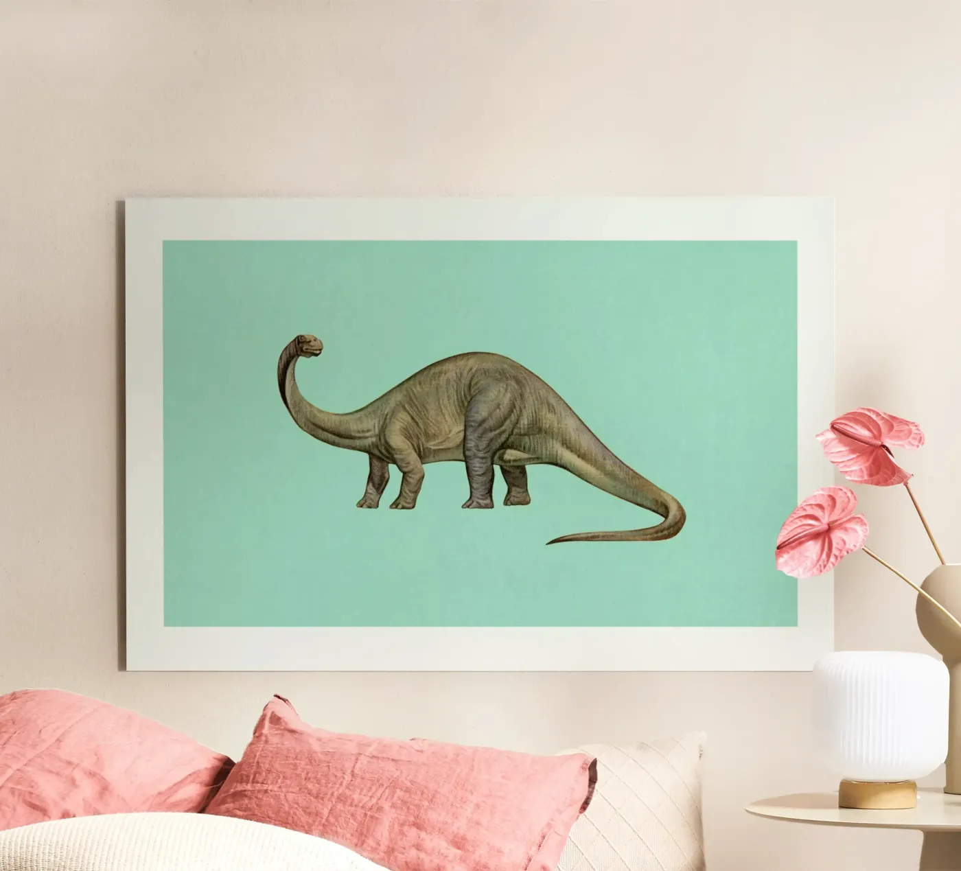 Diplodocus alluminio dibond da Flora & Fauna