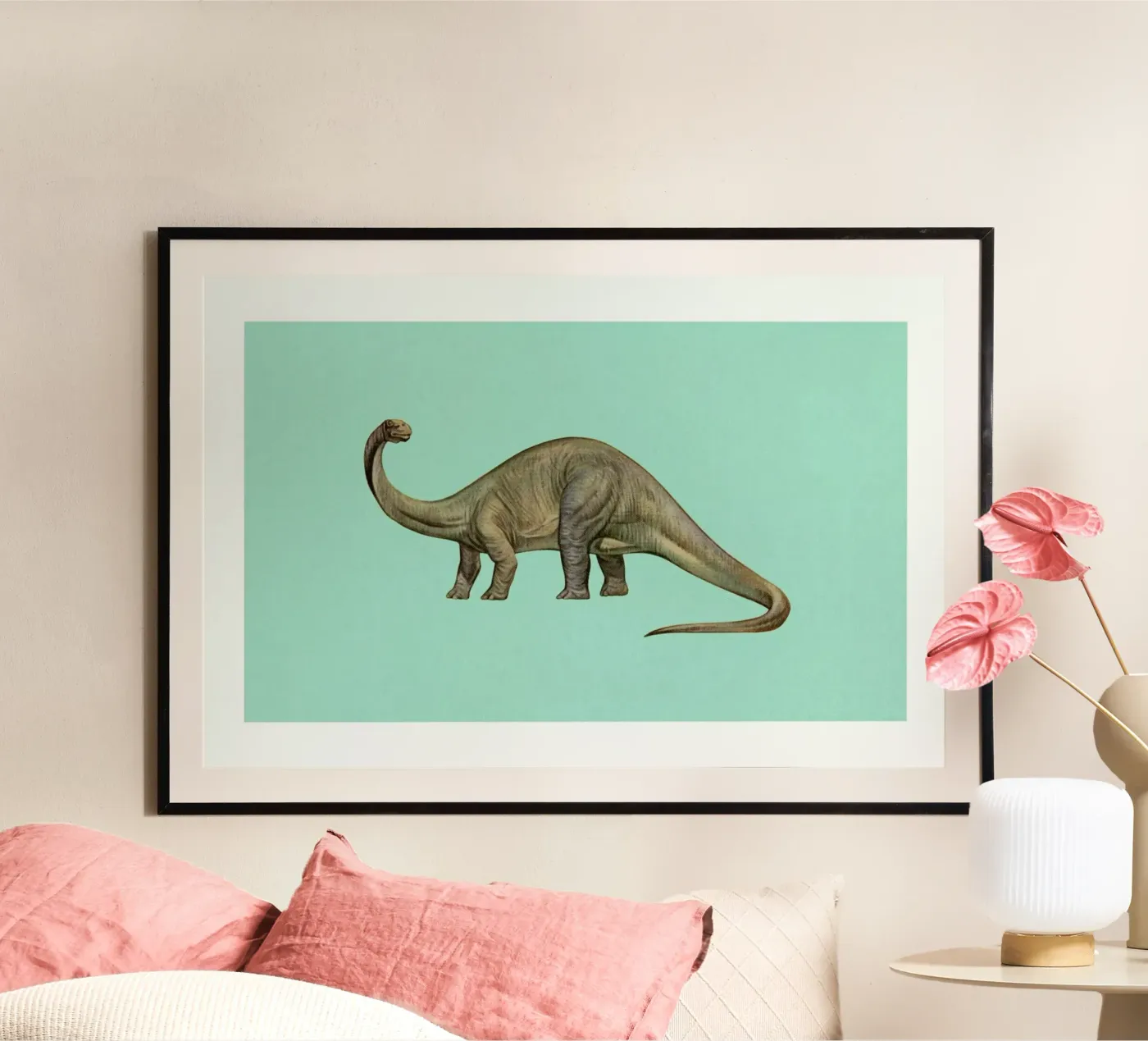 Diplodocus poster da Flora & Fauna