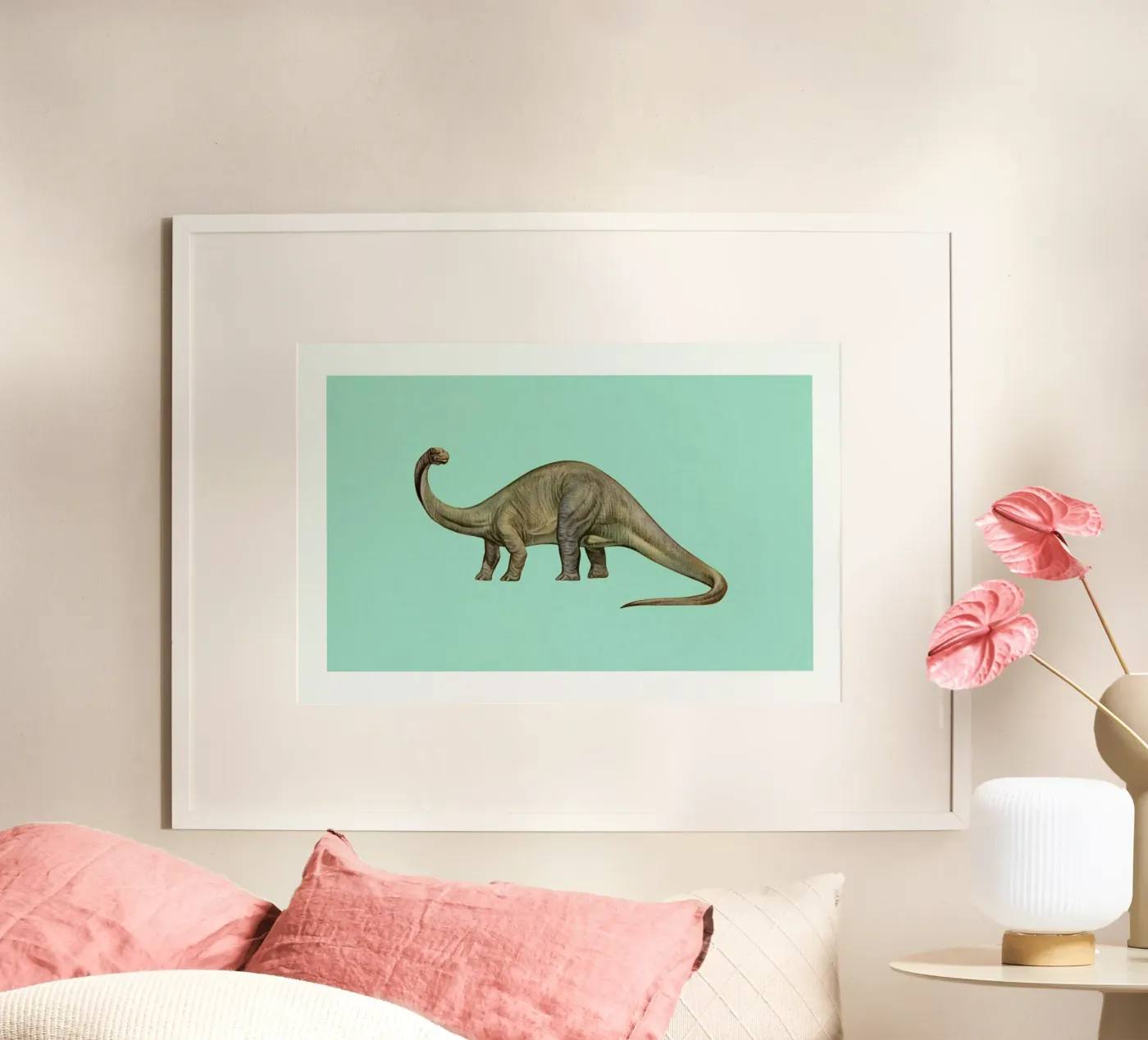Diplodocus poster da Flora & Fauna