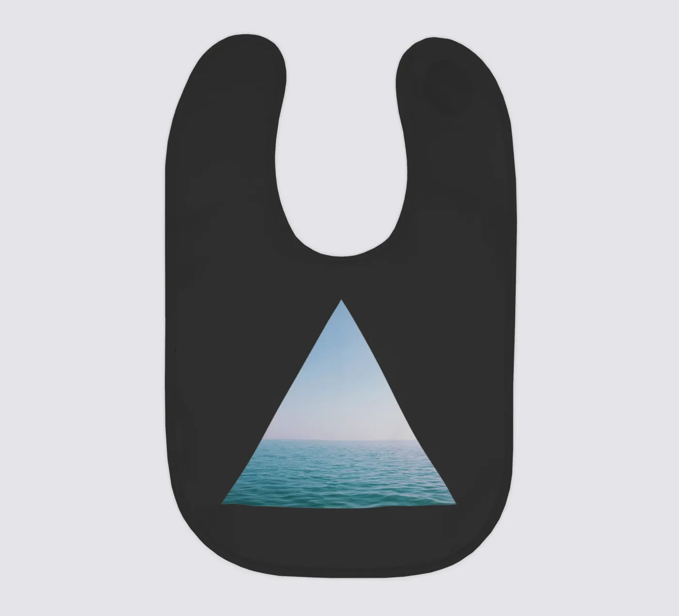 Pink Sky baby slabbetje van Cassia Beck Photography