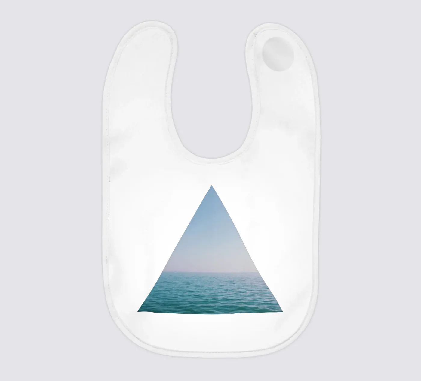 Pink Sky baby slabbetje van Cassia Beck Photography