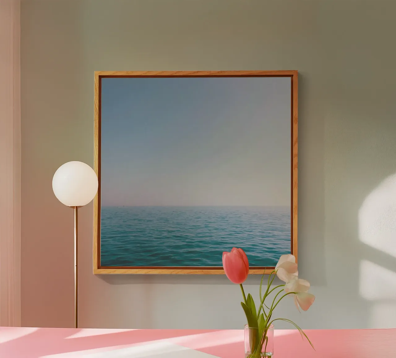 Cielo rosa plexiglass da Cassia Beck Photography