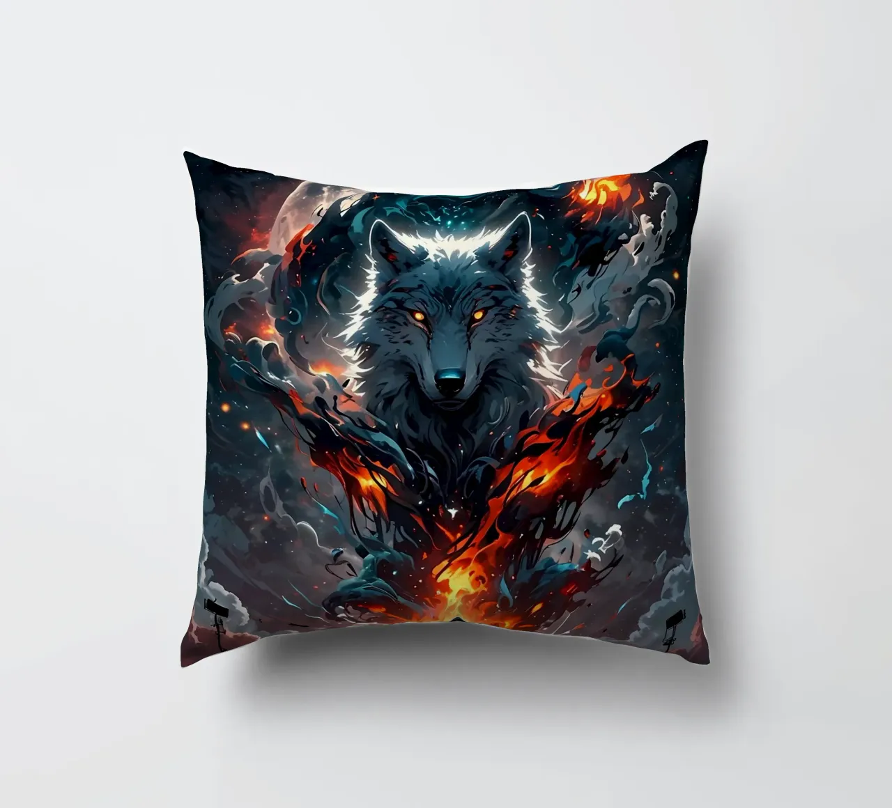 Lupo Oscuro Epico cuscino da LM2KONE