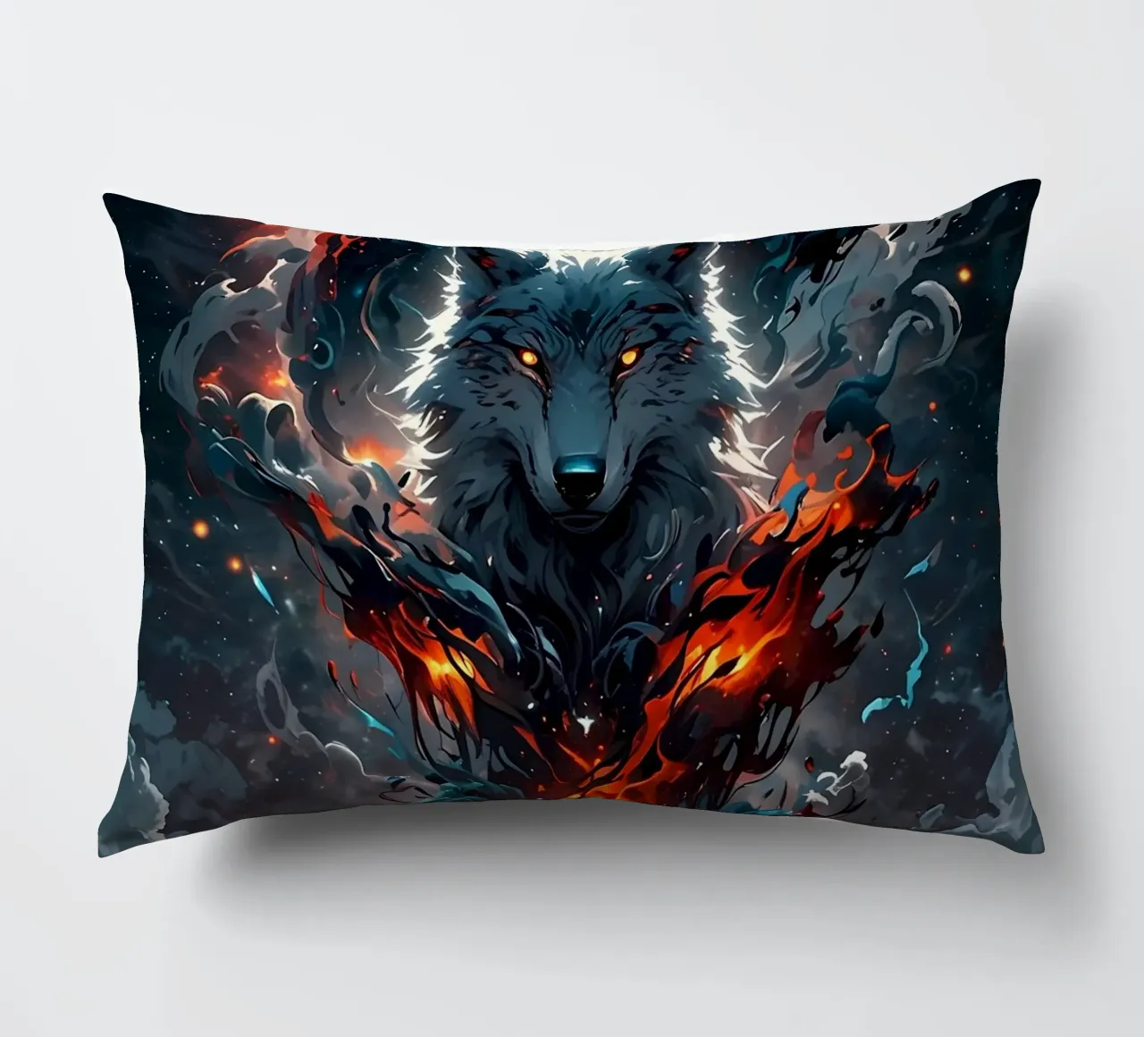 Lupo Oscuro Epico cuscino da LM2KONE