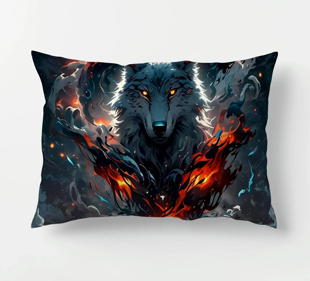 Lupo Oscuro Epico cuscino da LM2KONE