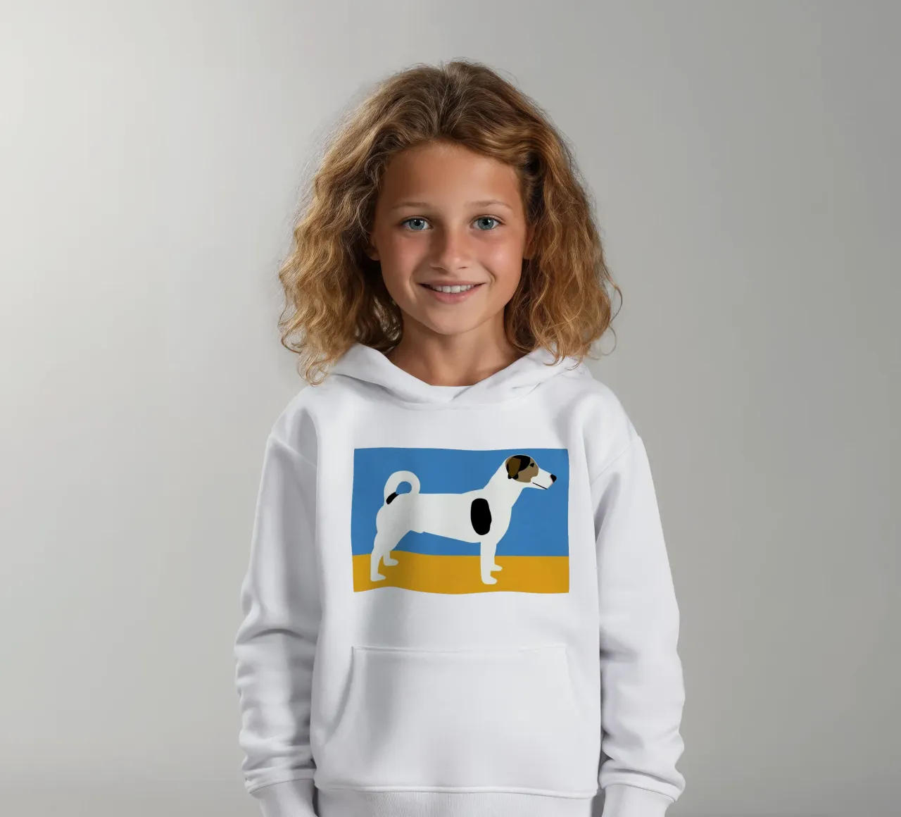 Cat Noah felpa bambino con cappuccio da Rosi Feist