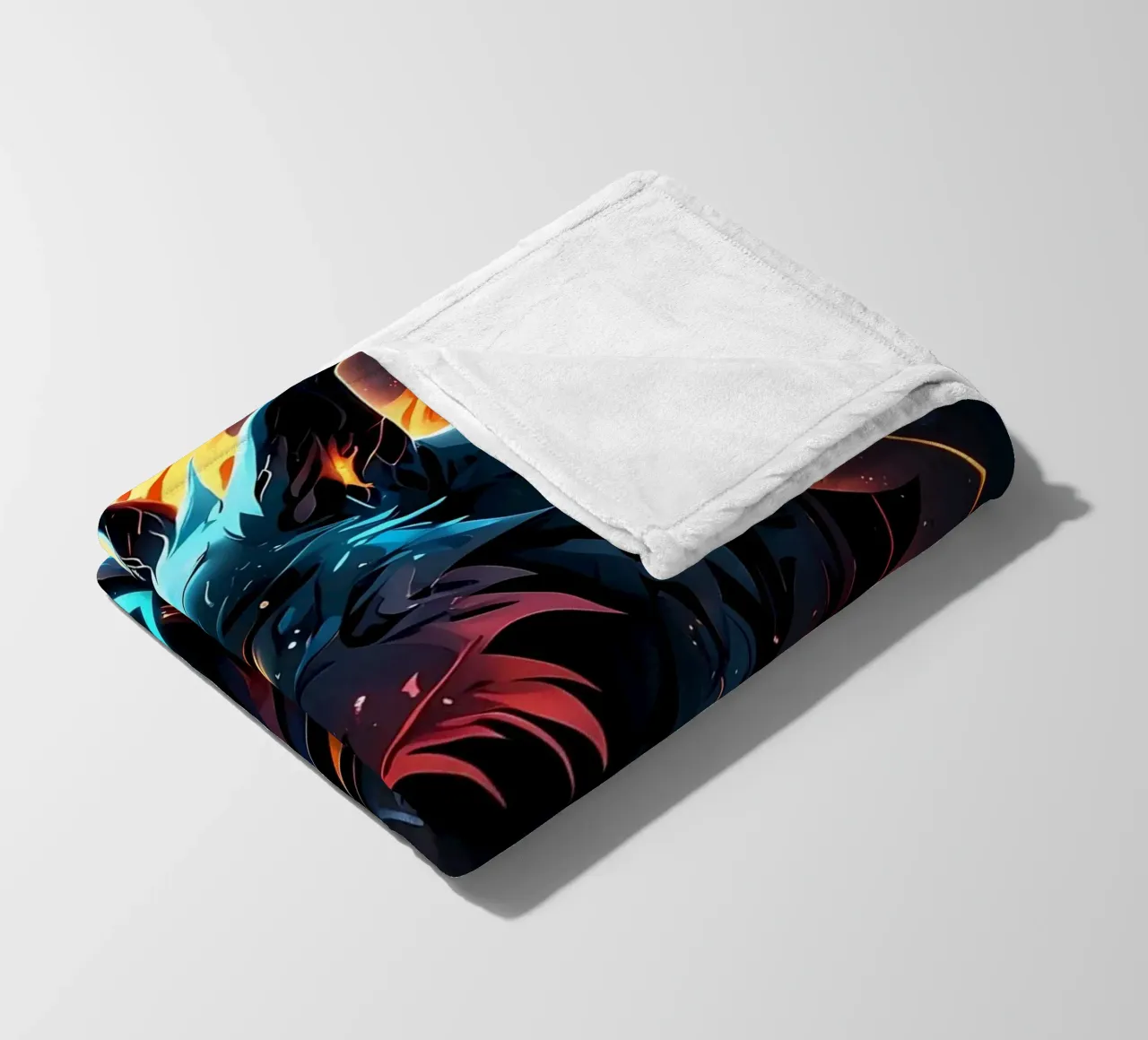 Gioco simbolico del lupo coperta in pile da LM2KONE