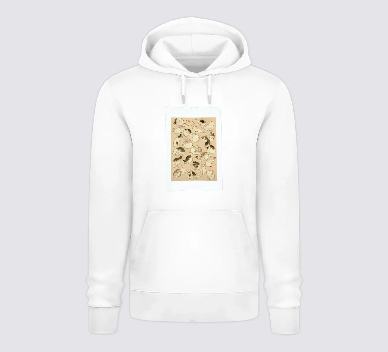 Cats felpa con cappuccio da Flora & Fauna