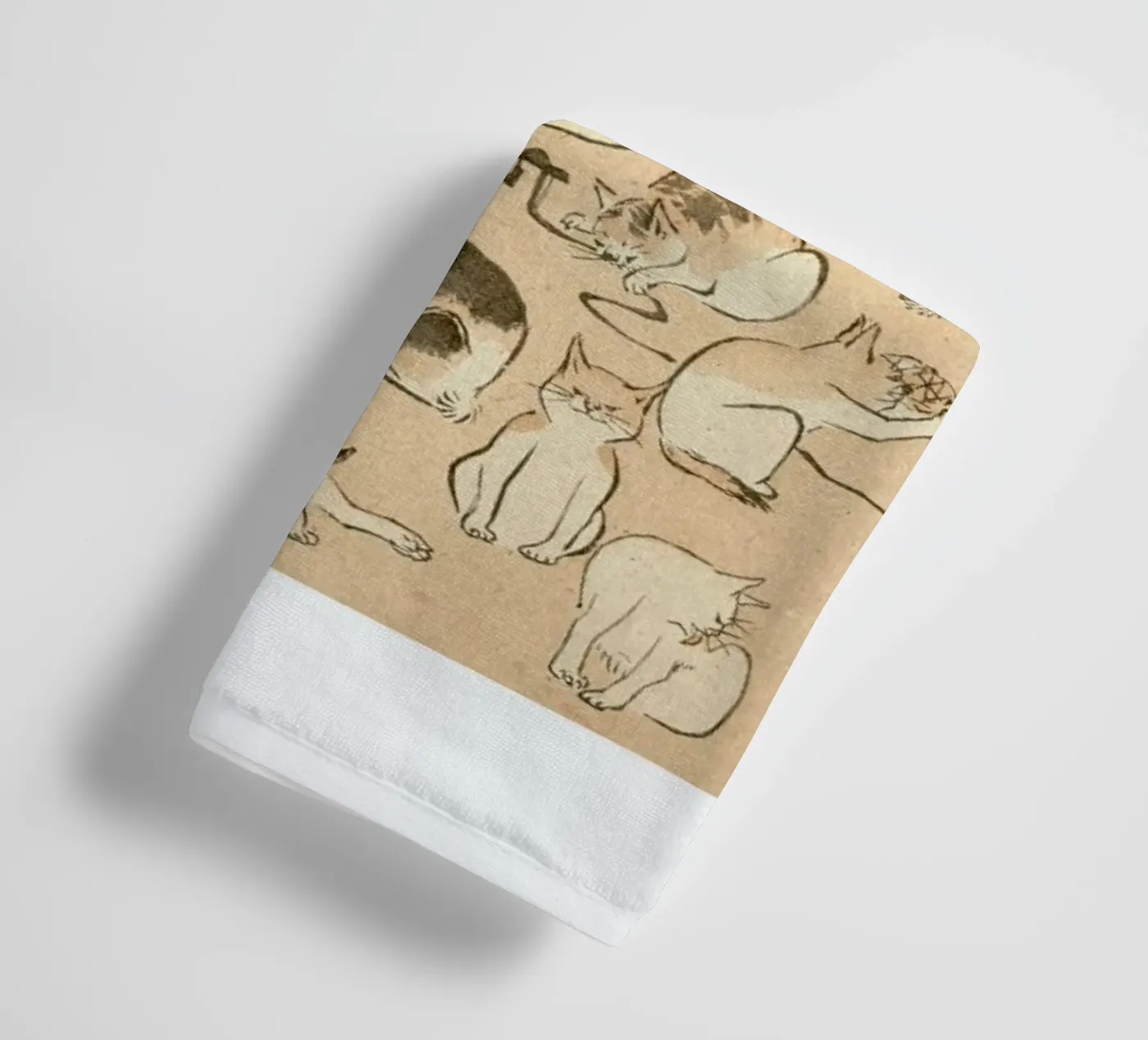 Cats towel by Flora & Fauna