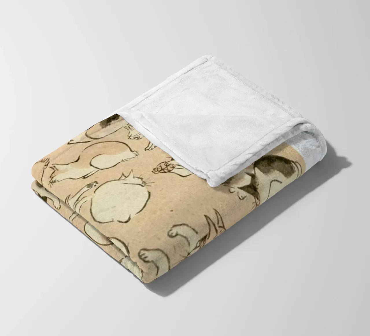 Cats Fleecedecke von Flora & Fauna