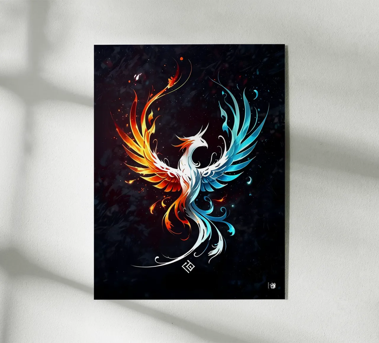 Fenice del ghiaccio e del fuoco plexiglass da LM2KONE