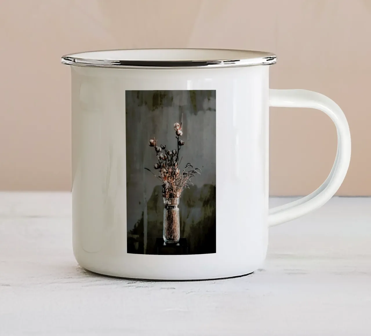 Decorative — Winter Bouquet tazza in smalto da Sebastian Hilgetag