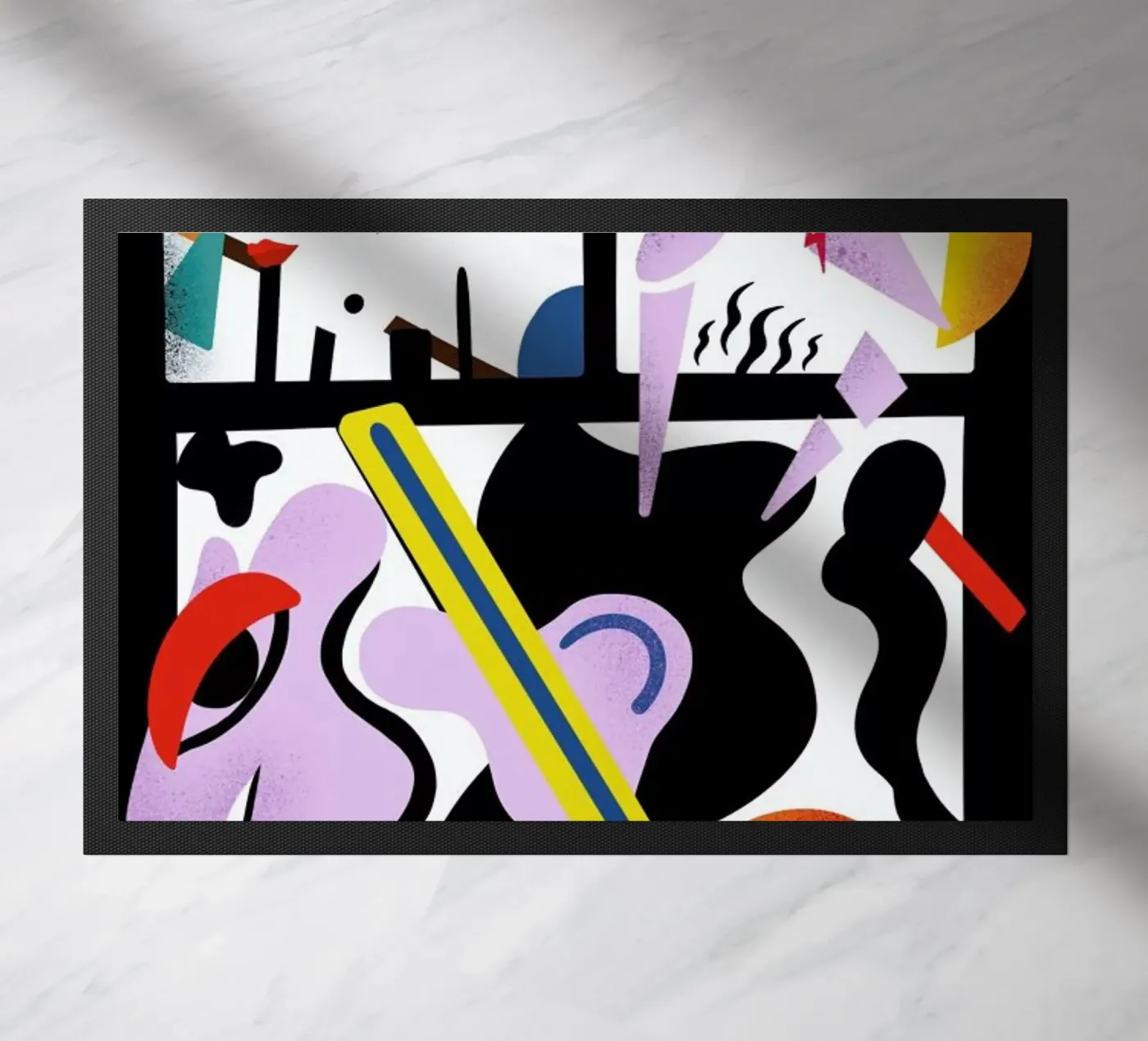 PMS doormat by Kika illu