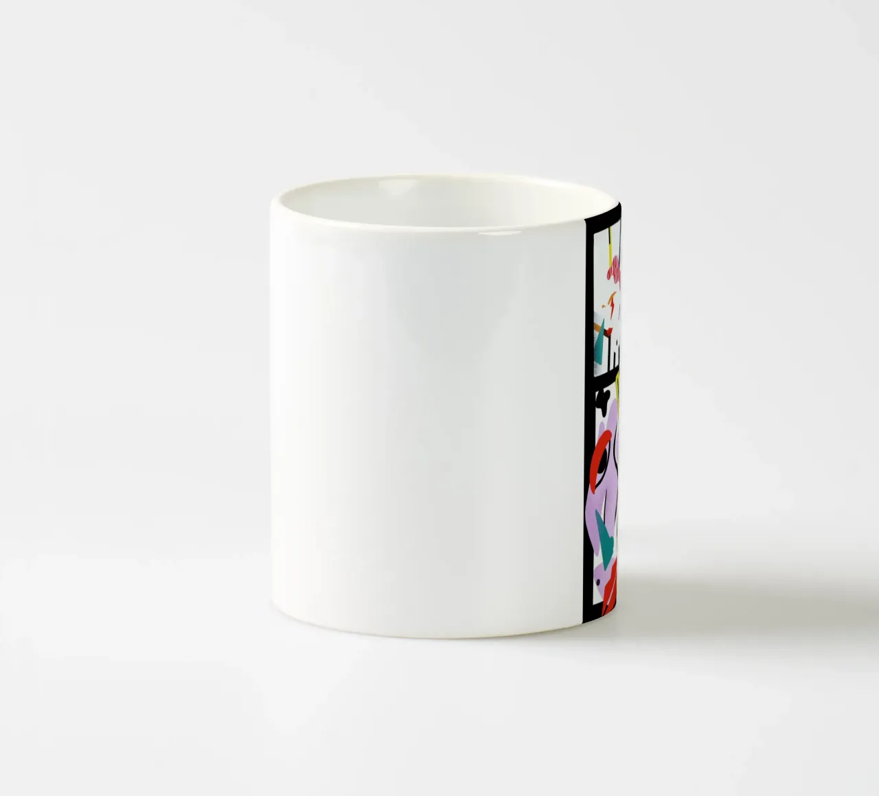 PMS ceramic mug by Kika illu