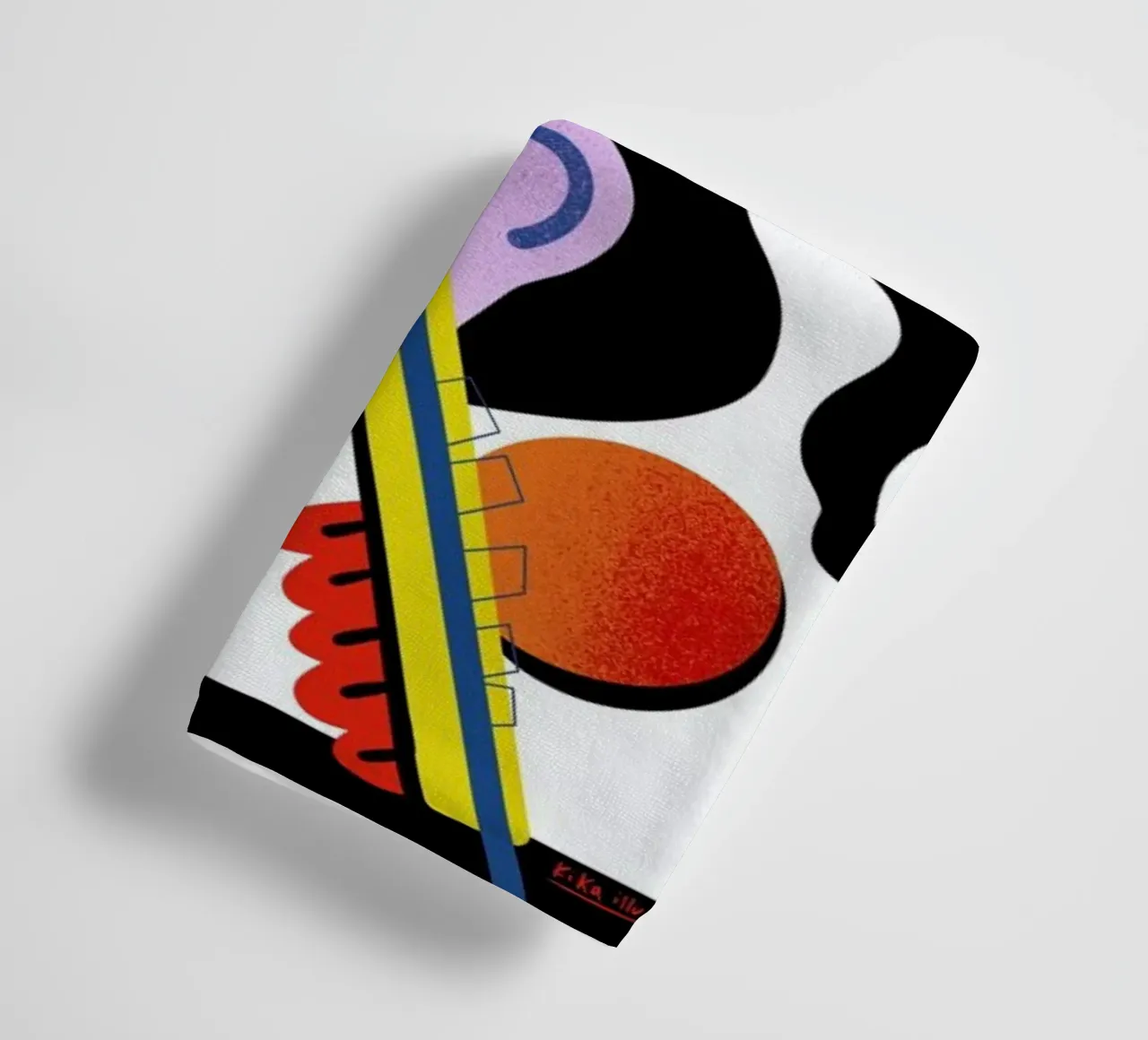 PMS badhanddoek van Kika illu