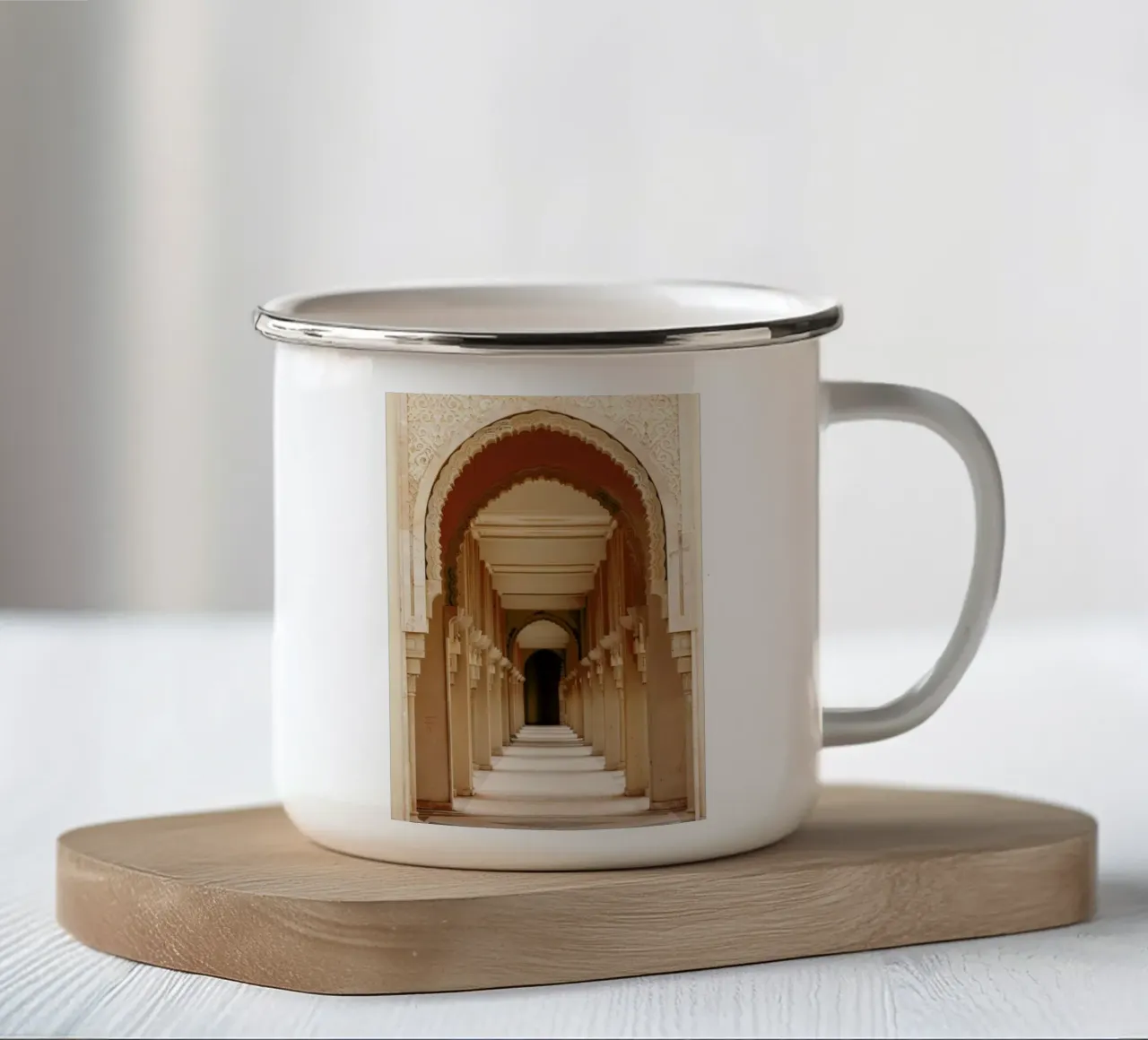 Morocco tazza in smalto da METROPOLIS