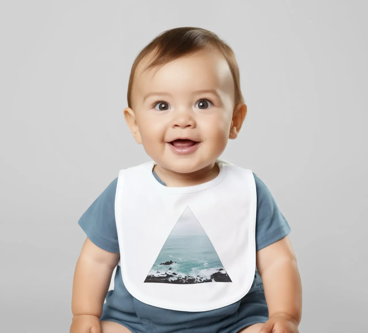 Felsenufer Babylätzchen von Cassia Beck Photography