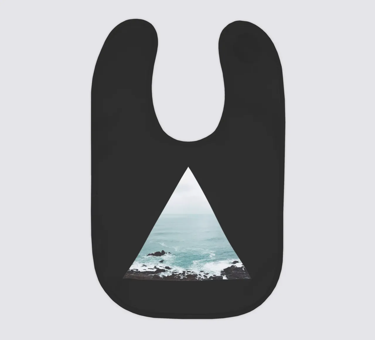 Felsenufer Babylätzchen von Cassia Beck Photography