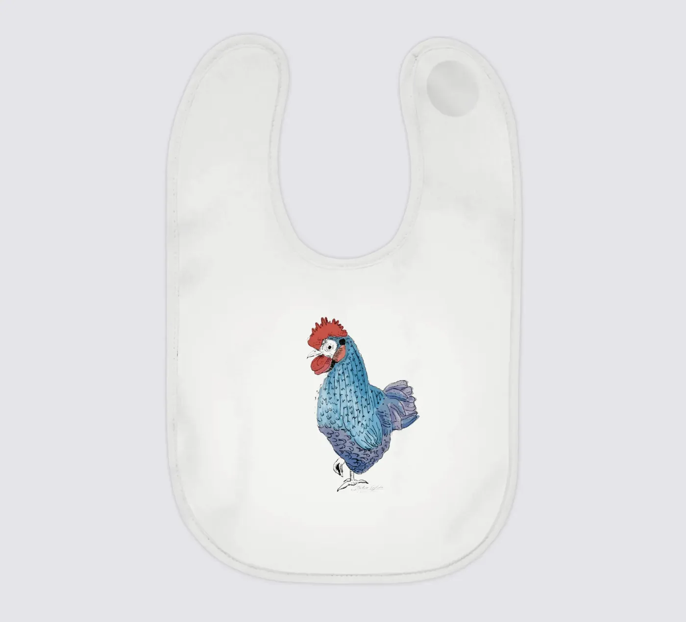 Cool Rooster Babylätzchen von Studio Wida