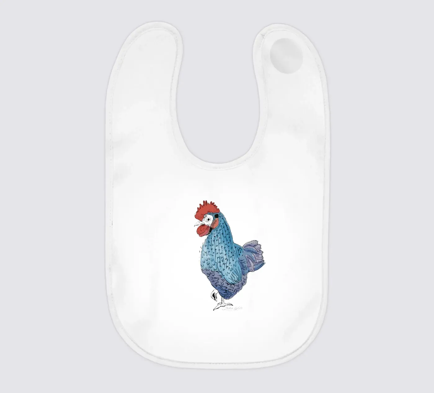 Cool Rooster bavaglino da Studio Wida