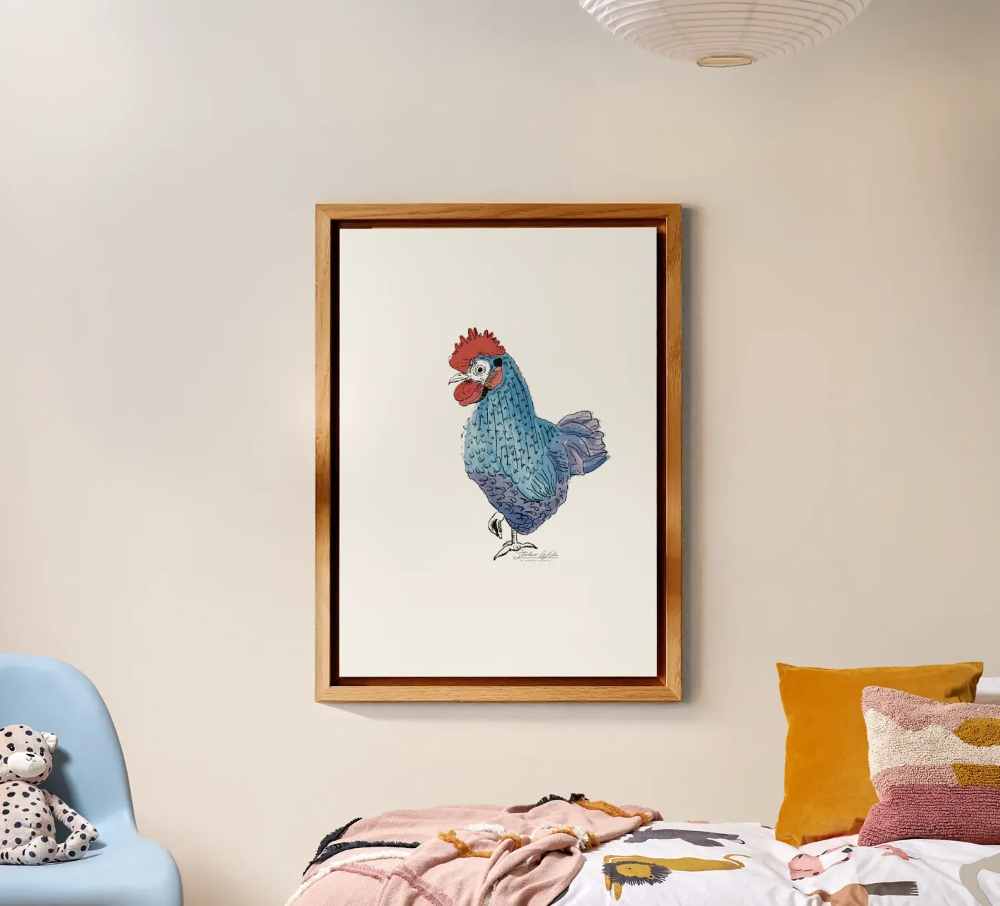 Cool Rooster forex plate by Studio Wida