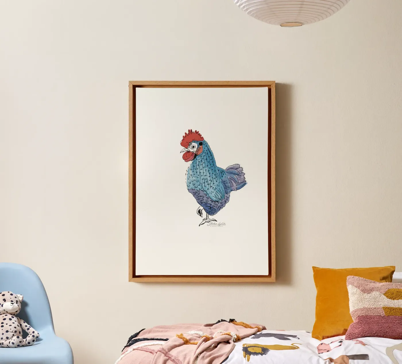 Cool Rooster tela da Studio Wida