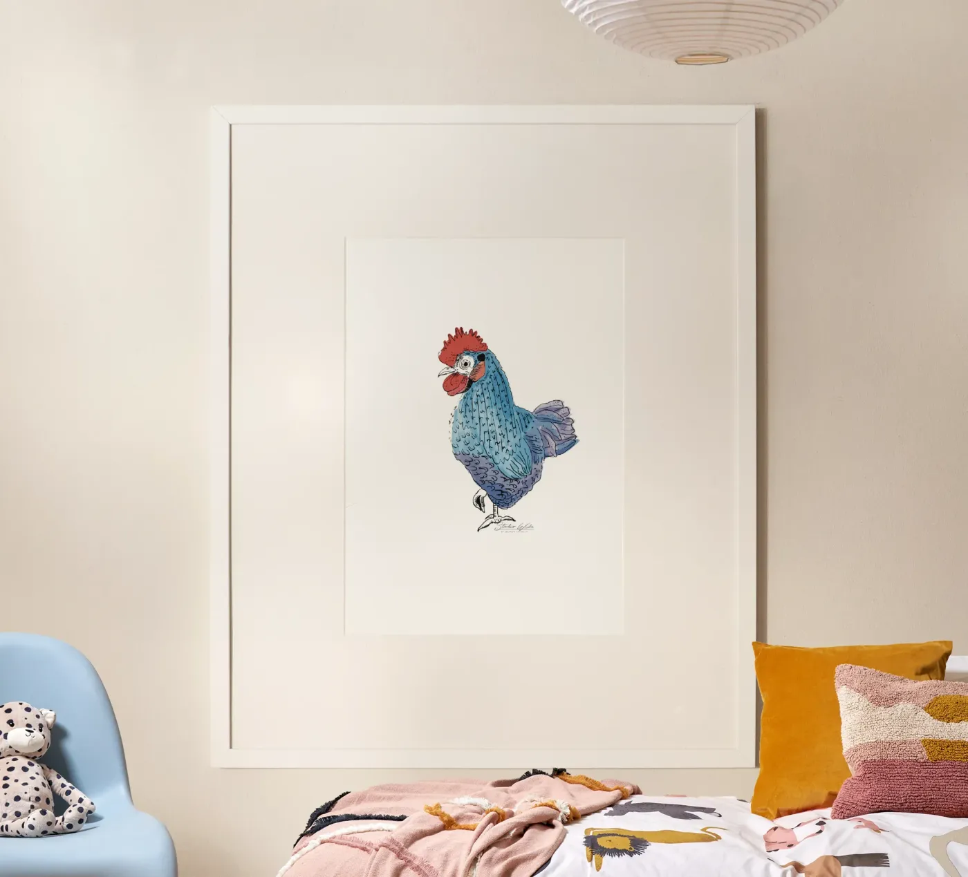 Cool Rooster Poster von Studio Wida