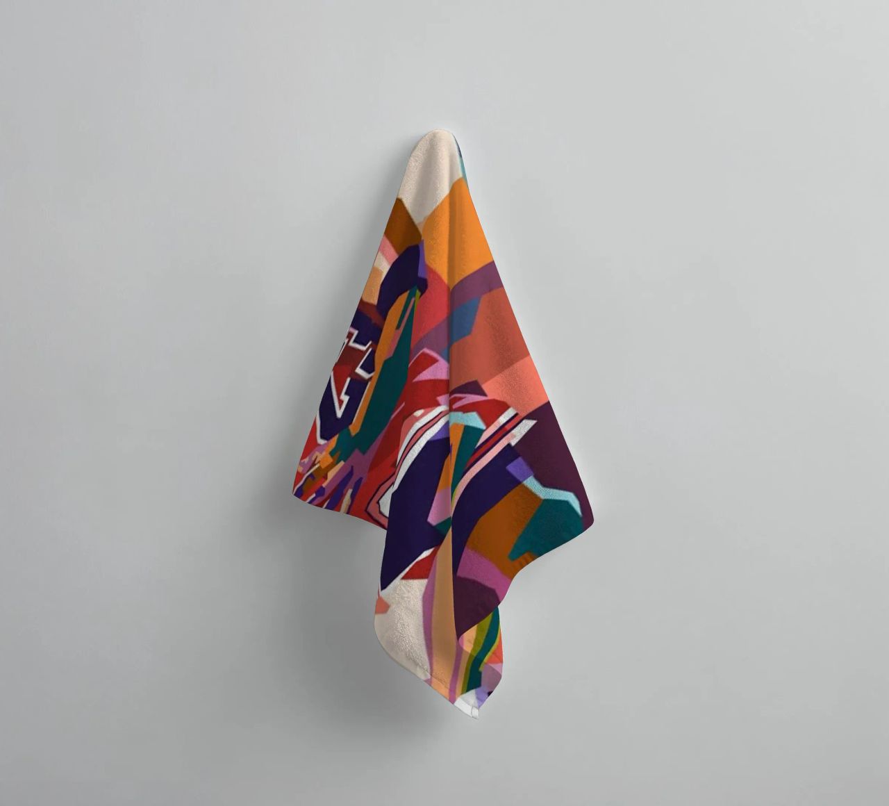 Legendary basketball player Michael Jordan towel by Hantamrata