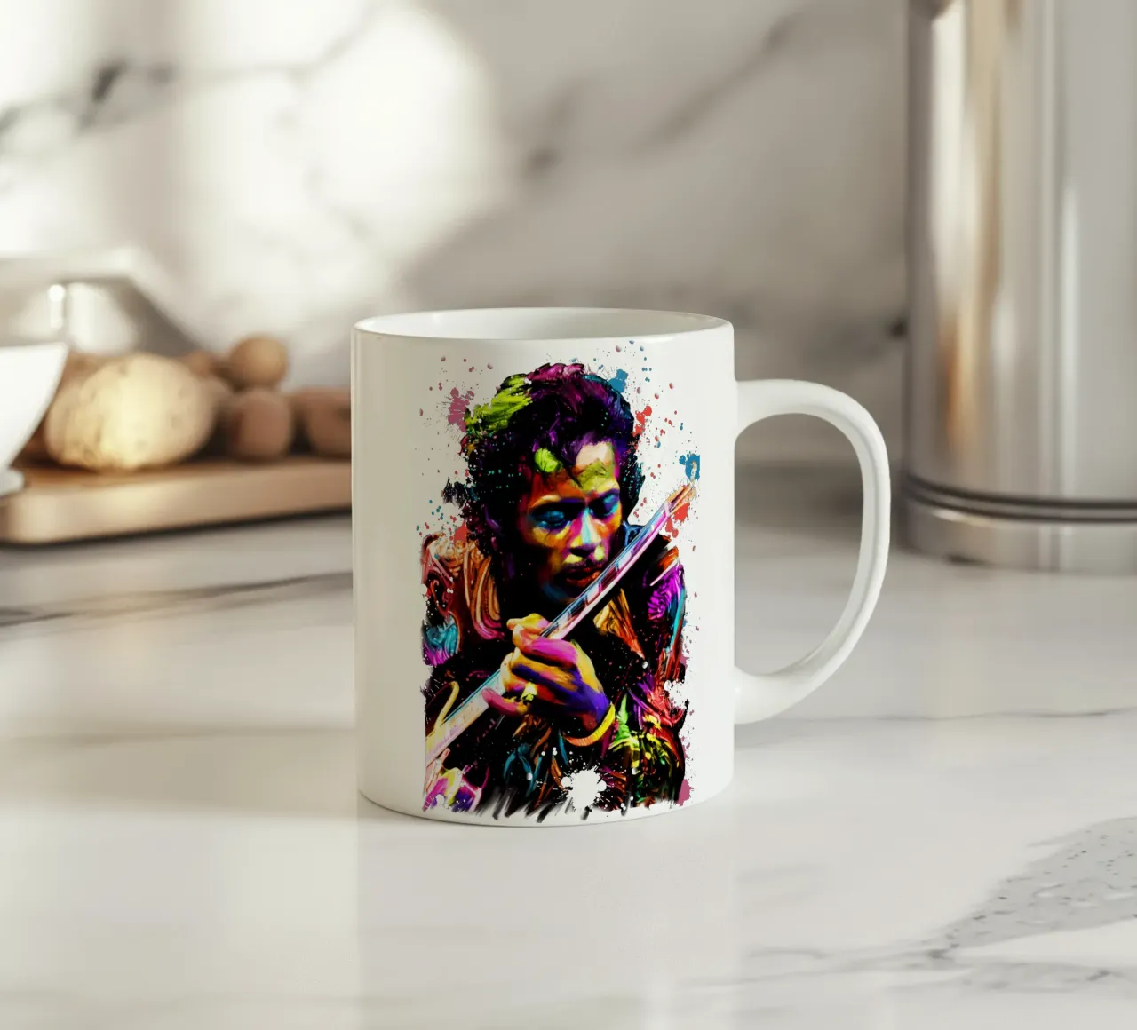 Chuck Berry, il musicista leggenda tazza in ceramica da Hantamrata