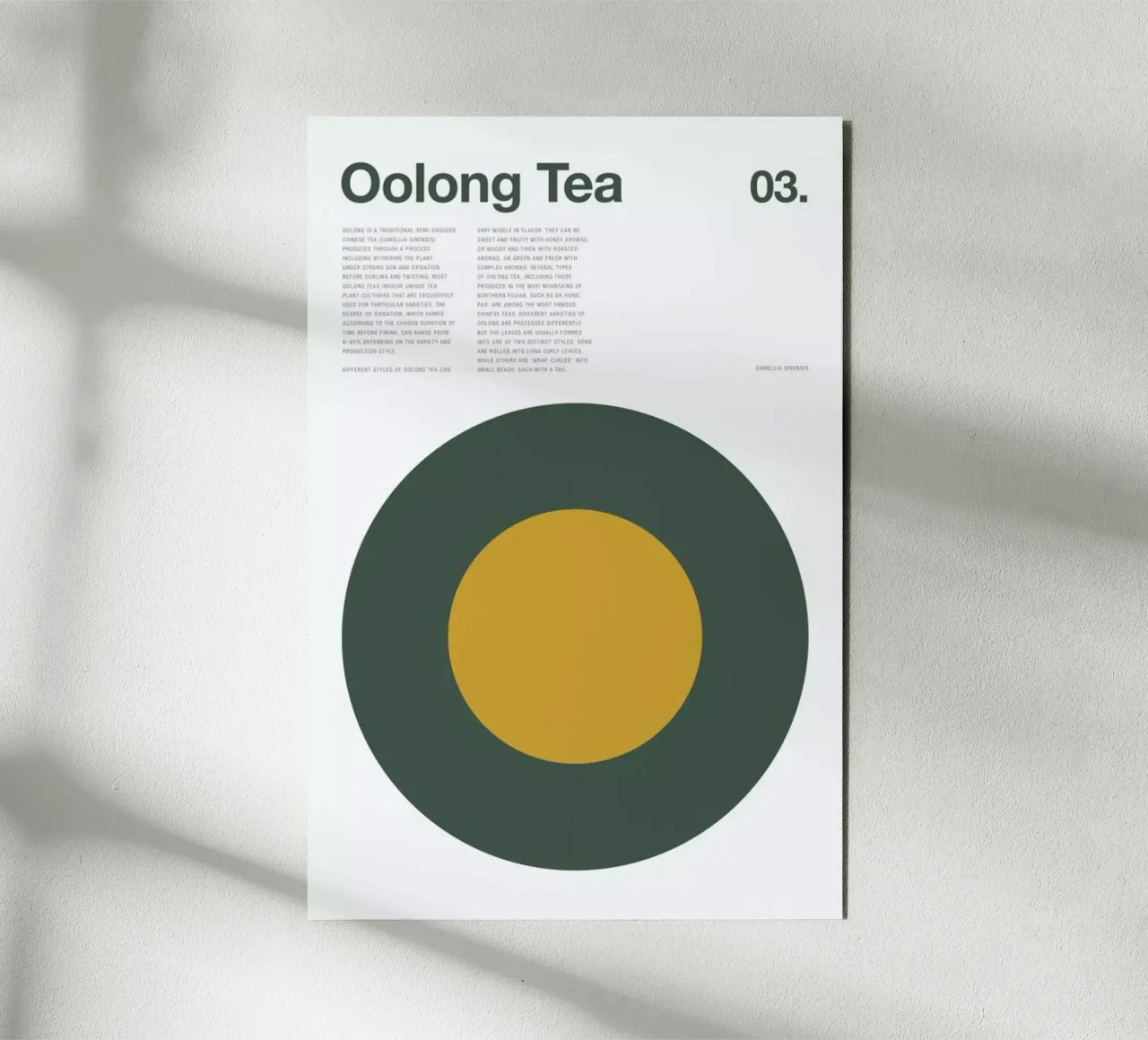 Oolong Tea pannello forex da Nick Barclay