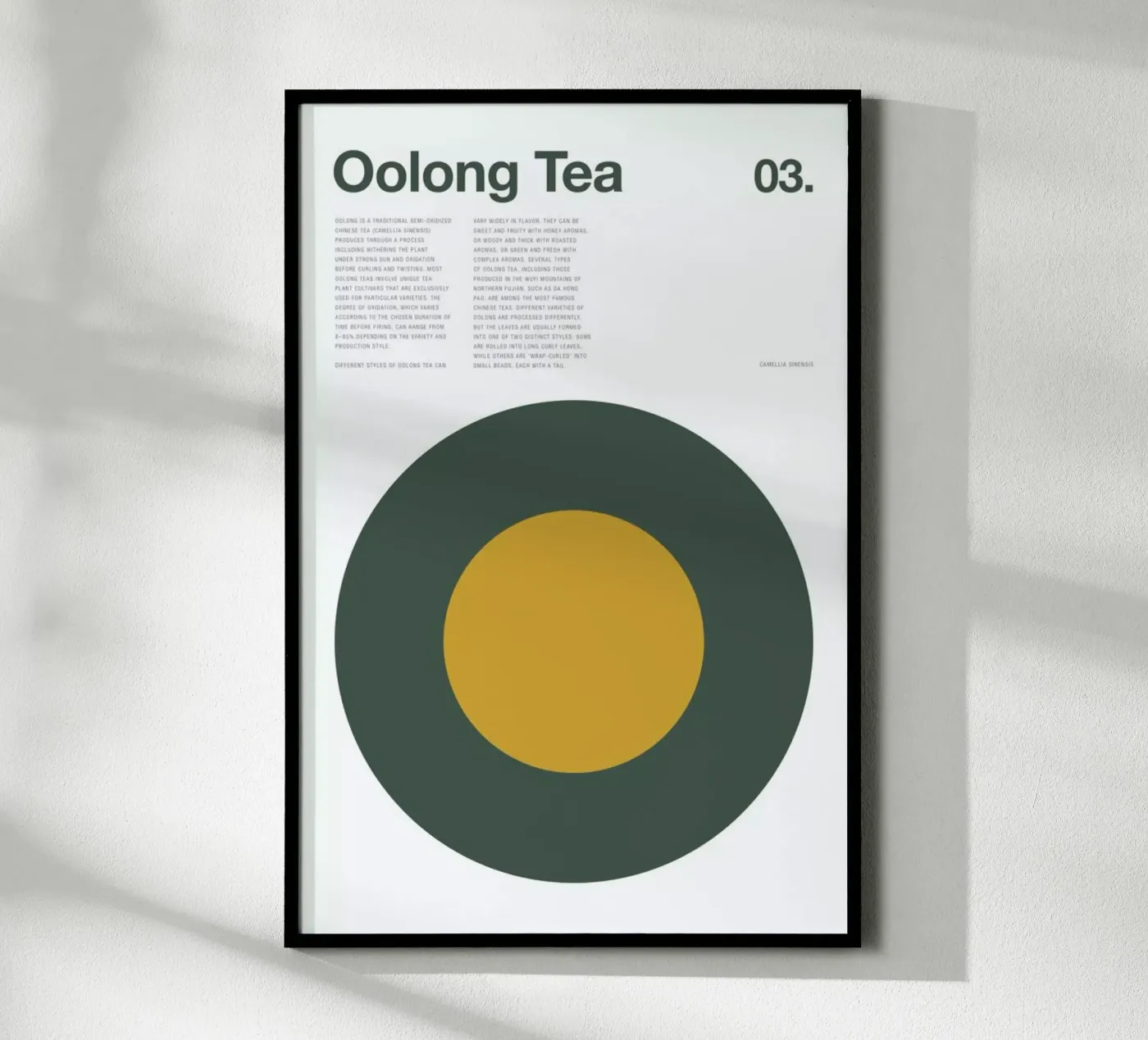 Oolong Tea poster de Nick Barclay