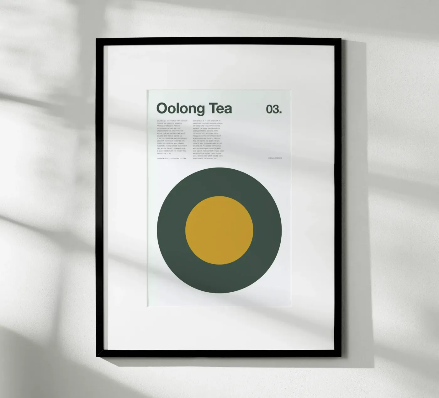 Oolong Tea poster de Nick Barclay