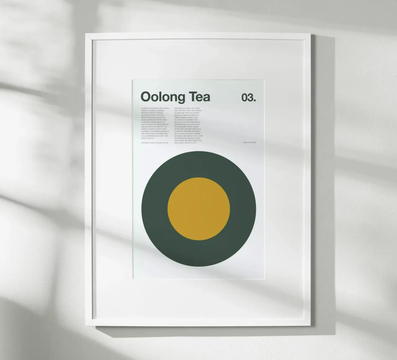 Oolong Tea poster da Nick Barclay