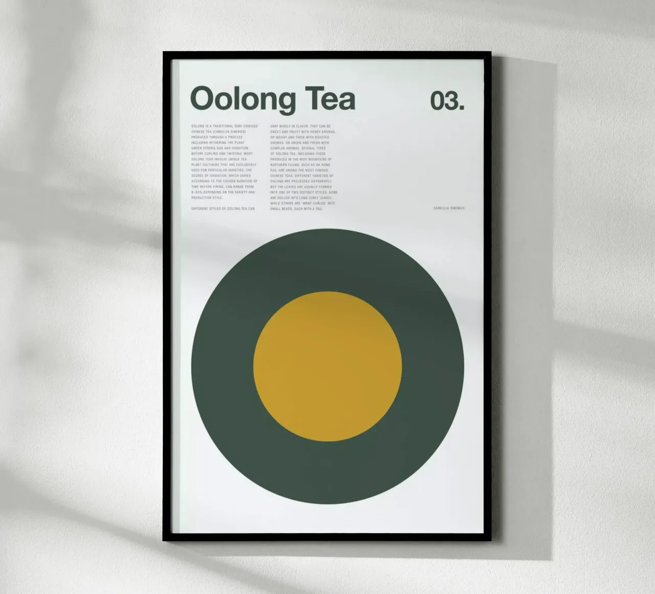 Oolong Tea poster da Nick Barclay