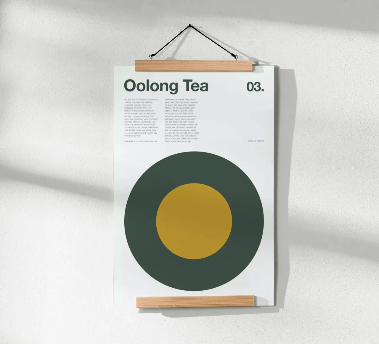 Oolong Tea poster da Nick Barclay