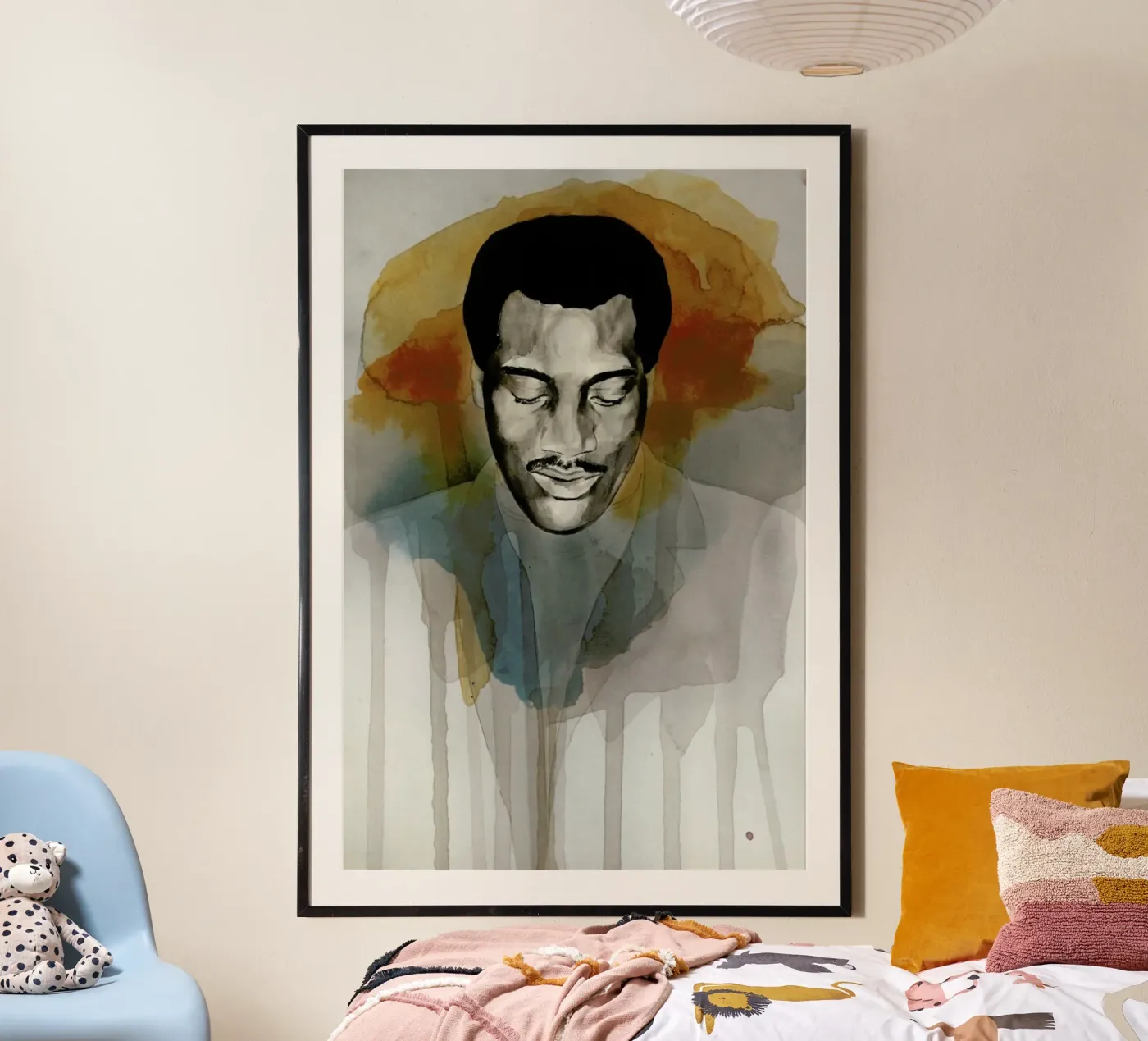 Otis Redding poster by David Diehl
